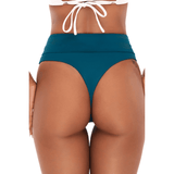 Katy Bikini Bottom - Teal - Villa Yasmine