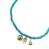 Blue Sea Necklace - Villa Yasmine